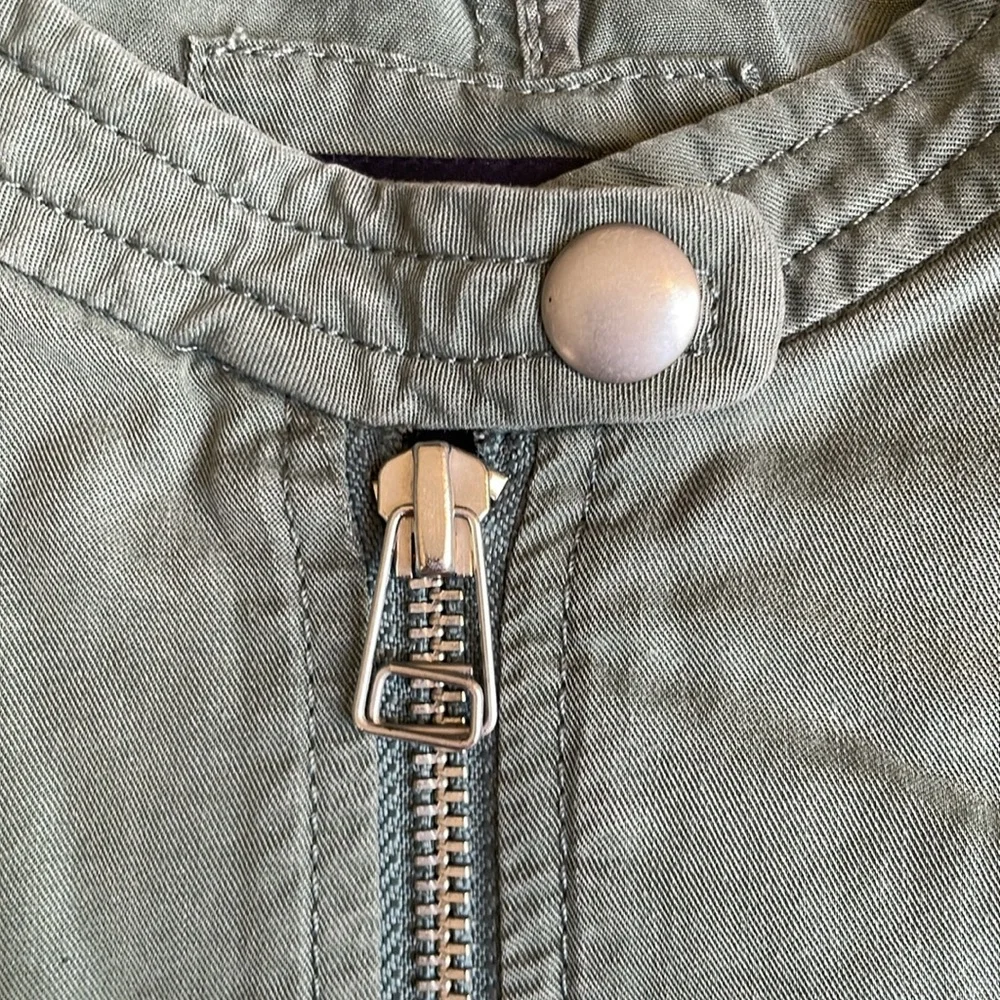 🍂 GAP Lightweight Racer Style Zip Jacket - Picture 7 of 8